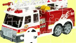 Мультик про Полицейскую Пожарную и Скорую машины.  A police car, fire engine, ambulance