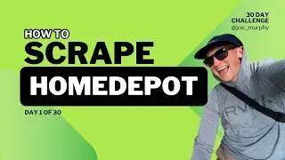 Web Scraping  30 Day Challenge -  Day 1 -  HomeDepot com 🛠️