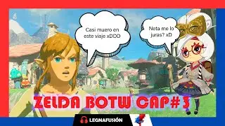 The legend of zelda breath of the wild #3 Rumbo a la aldea Hatelia 