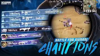 Battle For Swaraj Season 1 - CHAMPION🏆 // Clutches And Frags Highlights 🔥 | THWxPayio