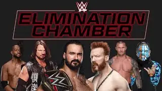 WWE Elimination Chamber Match Card Prediction 2021