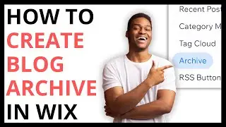 How to Create Blog Archive in Wix [QUICK GUIDE]