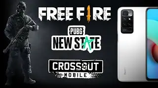 PUBG NEW STATE, Free Fire, Crossout Mobile - играем на Redmi 10 | FPS и нагрев смартфона