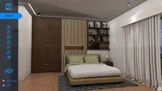 Sketchup Vray Interior - Bedroom design