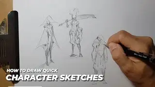 ✏ HOW TO DRAW - QUICK CHARACTER DESIGNS ✏