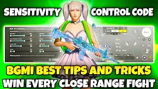 BGMI 2024 NO RECOIL/ZERO RECOIL SENSITIVITY CODE | BGMI BEST SENSITIVITY SETTINGS.
