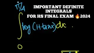 Definite Integral Important Problems for Assam Hs Final Exam 2024🔥 | Ncert  Mathematics Class 12