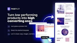 AI Shopify Landing Page Builder   Create Product Pages & Stores in 2 Minutes