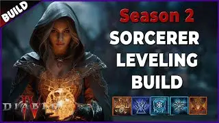 Diablo 4 - Firewall is the FASTEST Way to Level! | Season 2, Season of Blood FIREWALL S+ | 1-50