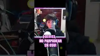 JAMAS PARPADEAR JUGANDO OSU! 👀 