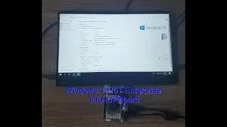 Windows 10 IoT Enterprise demo using Intel UPBoard