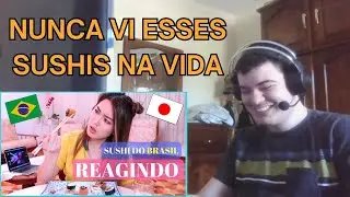 REACT JAPONESA /br REAGINDO a SUSHI BRASILEIRO pela PRIMEIRA VEZ (Déborah Hudz) - Relembrar é Viver