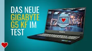 Das neue GIGABYTE G5 KF im Test // RTX 4060 + i5 12500h