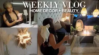 WEEKLY VLOG :NEW PATIO TRANSFORMATION, HOME PROJECTS + BEAUTY MAINTENANCE!