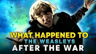 What happened to the Weasleys after the War in Harry Potter Hogwarts