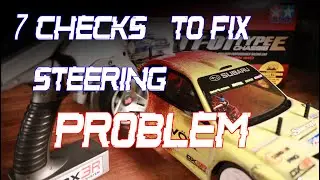 Tamiya TT01 steering problem fixed