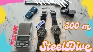 SteelDive 300m. Что под корпусом Seiko тунец? Aliexpress