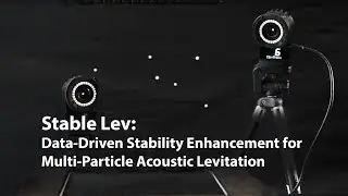 StableLev: Data-Driven Stability Enhancement forMulti-Particle Acoustic Levitation