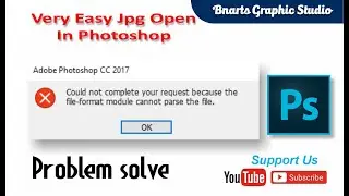 Images not open in  Photoshop error DQT, DHT JPEG maker is missing before a JPG problem solve