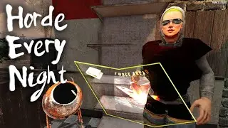 Horde Every Night -  Rushing for Forge Ahead! (7 Days to Die Ep8)