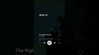 Take me back to the night... #shorts #youtube #lyrics #tiktok  #thenightwemet #sad #song #music