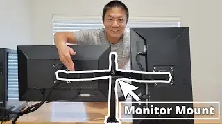 Best Dual Monitor Desk Mount Under $30! - ErGear Unboxing, Installation & Review