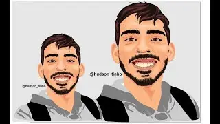 Curso Corel Draw Transformar foto em Desenho Caricatura Logomarca