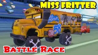 Miss Fritter Driven To Win Mod - Battle Race - Mountain Run - Cars 2 The Video Game HD
