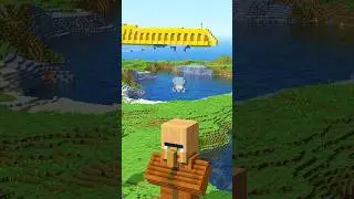 Build your house inside a Minecraft villager!
