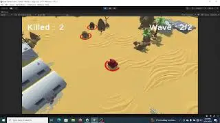 Shooting Tank - Single Player with AI controlled enemies | Gameplay | Unity3D Game