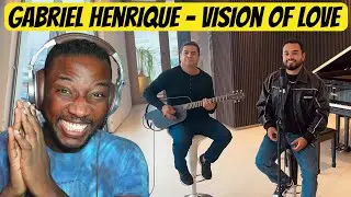 Vision Of Love Acoustic Version - Gabriel Henrique | Reaction