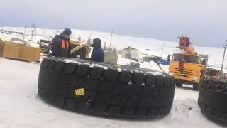 Кузов каматЦу бетонируют