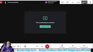 Test 1 : Bengkel Integrate Google Meet dan OBS Studio