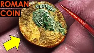 Restoring Ancient Roman Coin with a THORN - Does it Work? Full process and Exciting Results!