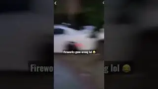 Chief Keef fireworks 💥 gone wrong 😂 #chiefkeef #july4th #firecracker #gonewrong