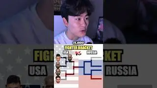 USA Vs Russia UFC Fighter Bracket #shorts #ufc #mma #jonjones