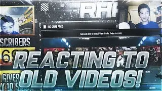 REACTING TO MY CRINGIEST OLD VIDEOS!! 99.9% OF PEOPLE CAN'T MAKE IT THROUGH WITHOUT CRINGING!!