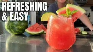 Refreshing Watermelon Agua Fresca Recipe | Step-by-Step Live Cooking Demo