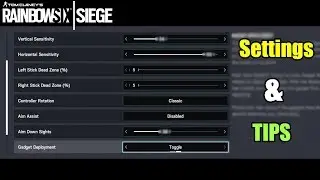 Anti-Recoil SENS & Tips - Rainbow Six Siege