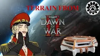 Terrain from DoW2 I Astra Militarum I Бункер ИГ