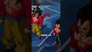 Ssj4 gogeta is born! #anime #dbz #dragonball #shortsviral