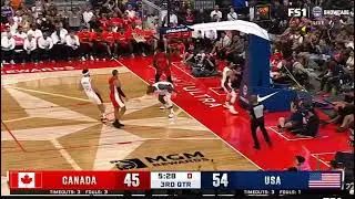 Steph Curry Alley-Oops it to LeBron James (2024 Team USA Basketball)