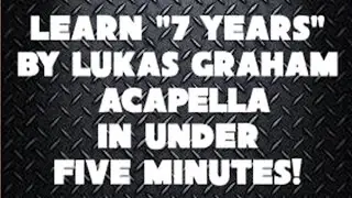 Acapella Tutorial - Learn 
