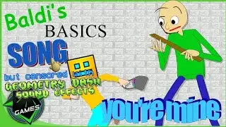 You're Mine but it's censored with Geometry Dash sound effects
