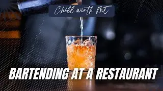 Follow Along As I Open Up The Bar - Bartending Vlog