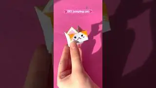 DIY jumping cat💖