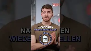 So kannst du gelöschte #whatsapp Nachrichten trotzdem lesen. #techtips #whatsappchat