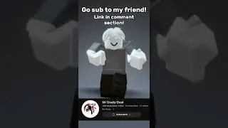 Go sub to my friend! Shoutout to him! @MrGoatyGoat-vn9vo #roblox #shorts