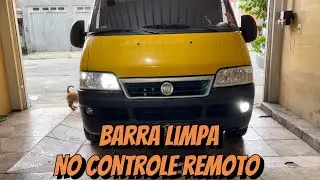 Milhas Led + Barra Limpa no Controle Remoto na Ducato