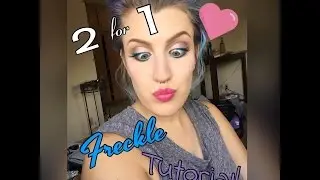 Freckles- 2 for 1 tutorial!
